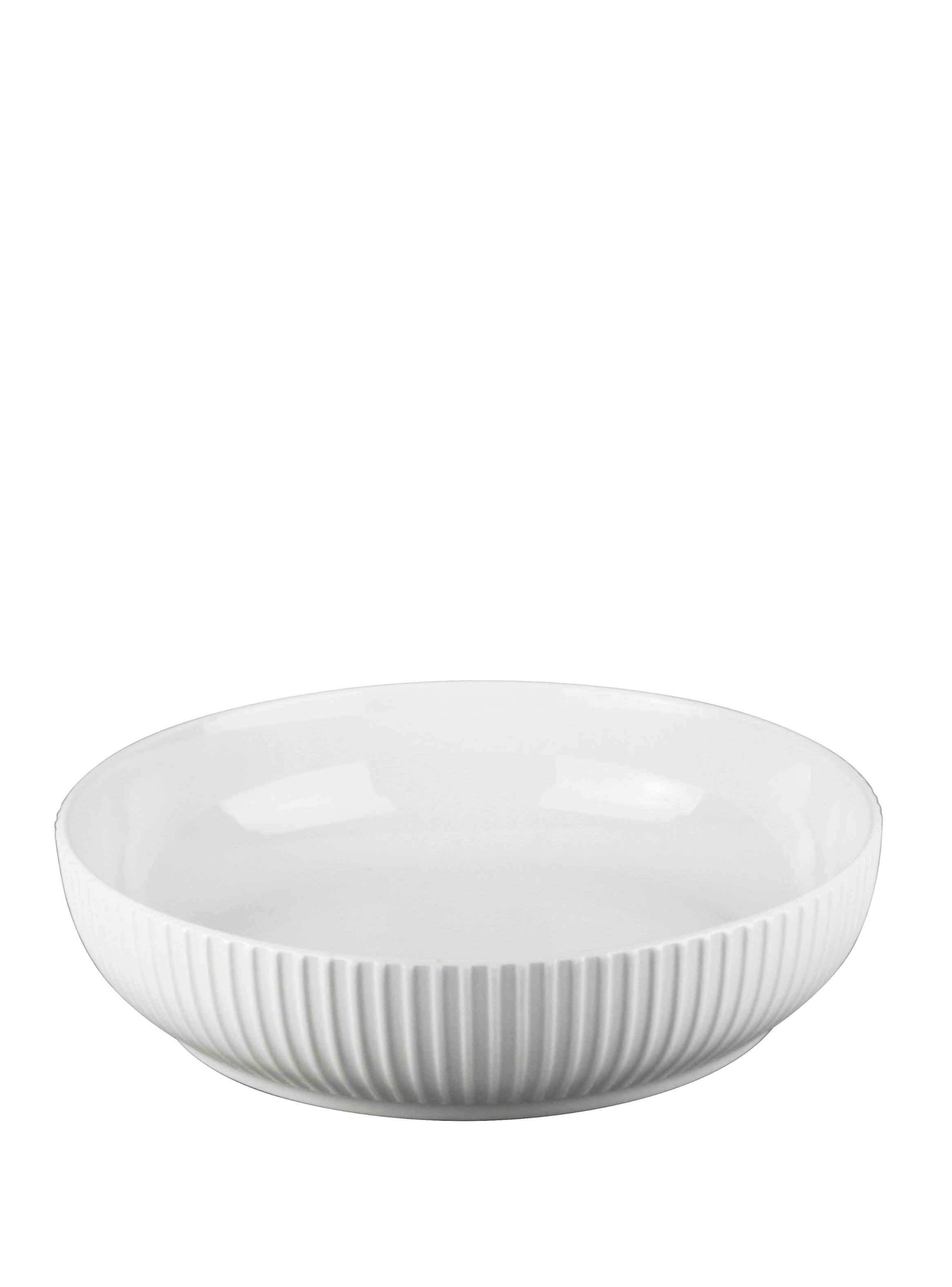 Juego vajilla porcelana 20 piezas blanco -4