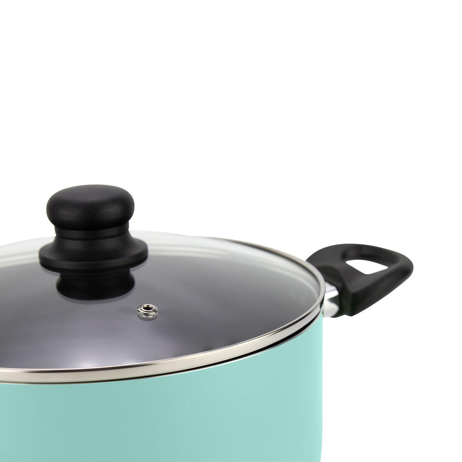 Batería de cocina de aluminio 6 Piezas Menta Gourmet-3