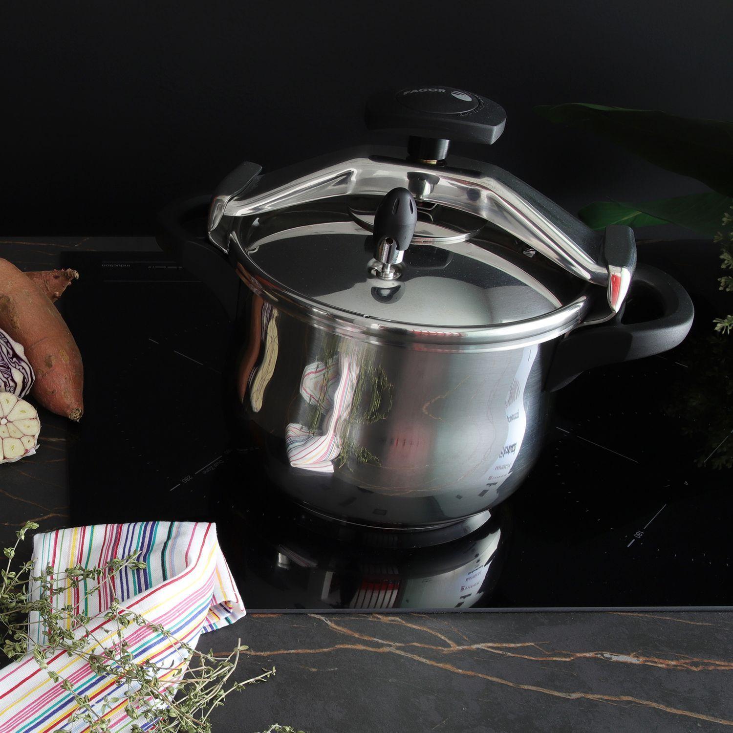 Olla Presión Inoxidable 8L Clásica Fagor-5