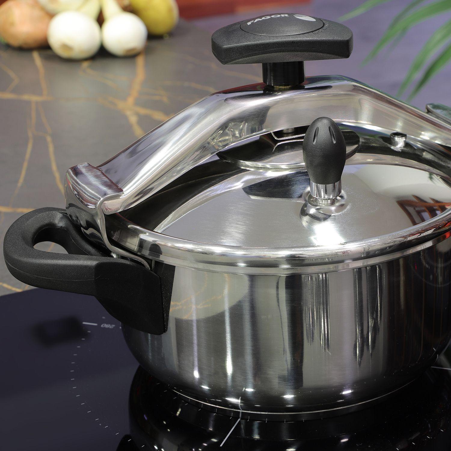 Olla Presión Inoxidable 8L Clásica Fagor-6