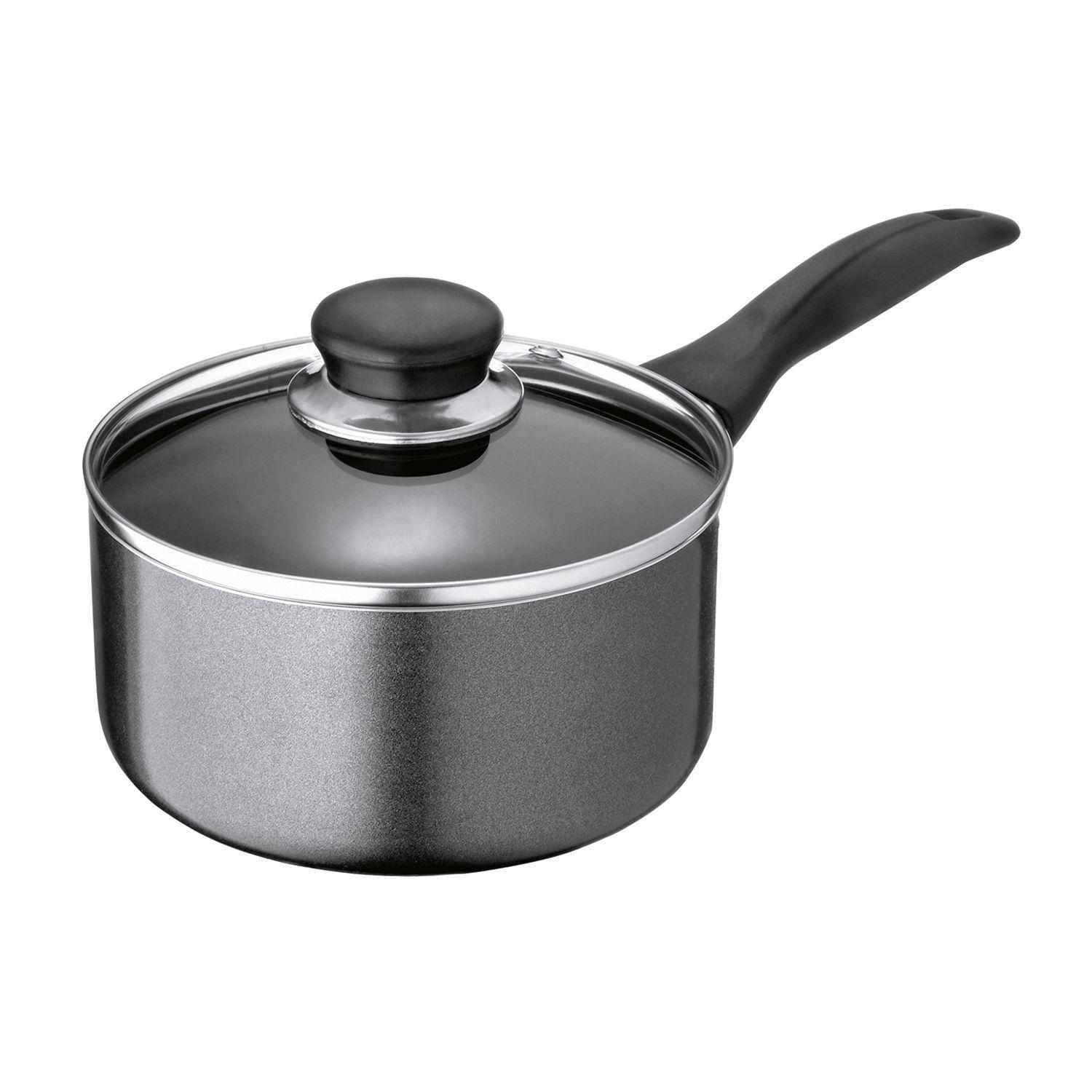 Batería de cocina de aluminio 8 Piezas Gris Gourmet-4