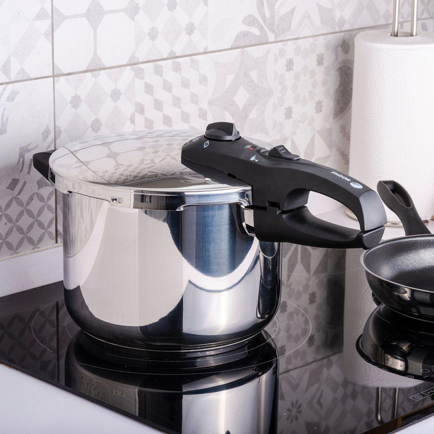 Olla Presión Inoxidable 8L Dúo Fagor-7