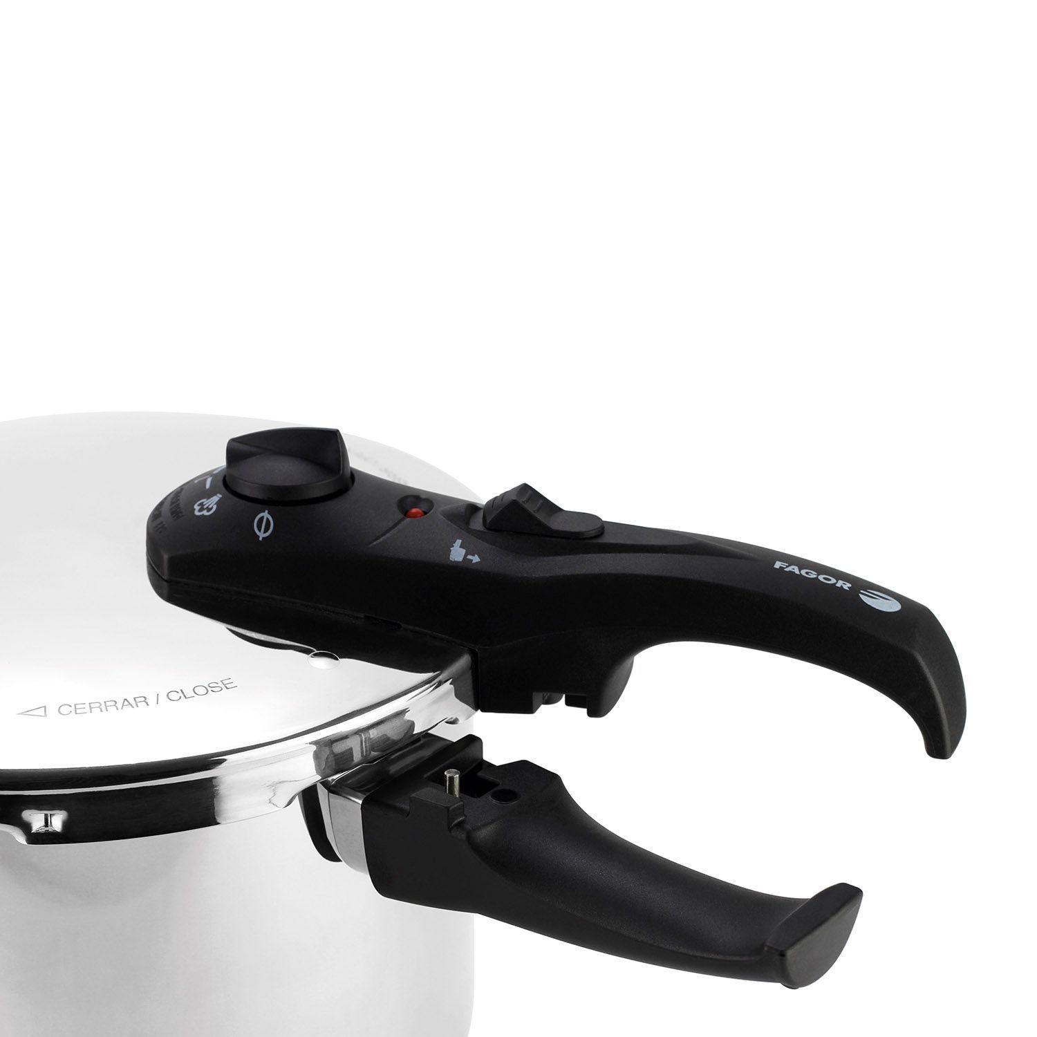 Olla Presión Inoxidable 6L Dúo Fagor-4