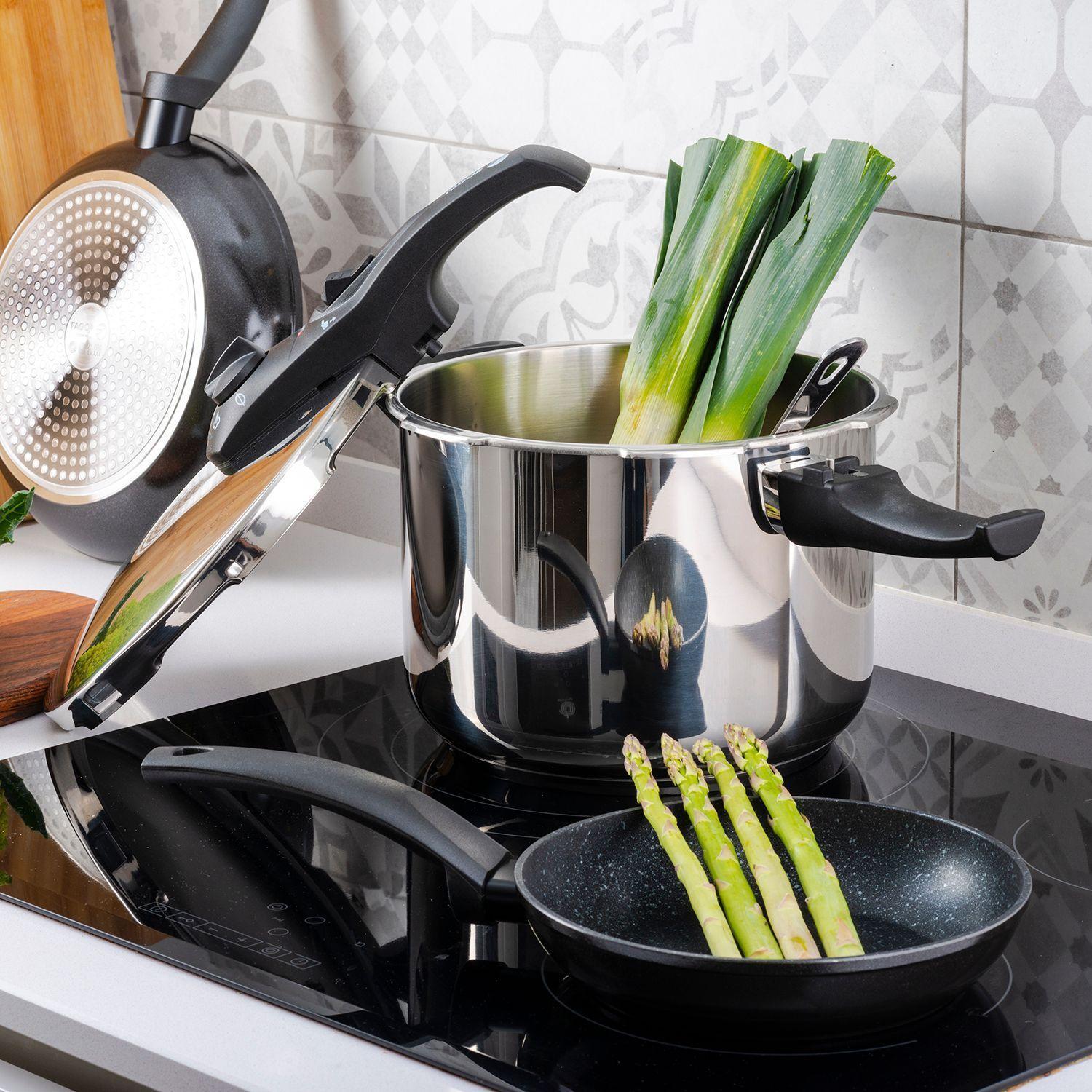 Olla Presión Inoxidable 6L Dúo Fagor-6