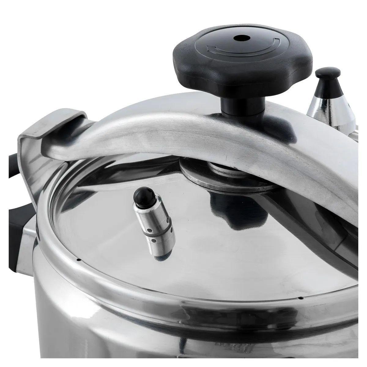 Olla a presión 6 litros acero inoxidable Qualita Fantuzzi-4