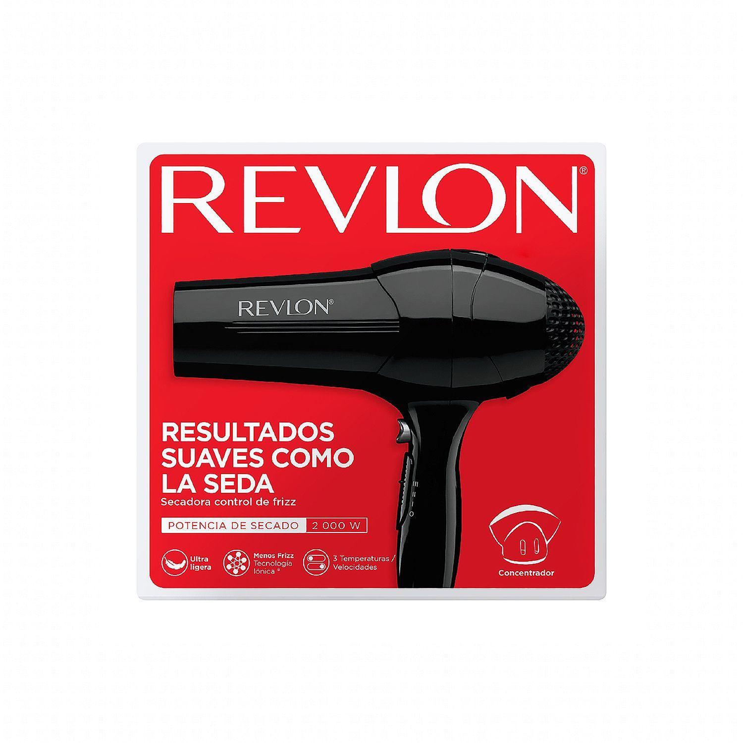 REVLON SECADOR CONTROL FRIZZ NEGRO RVDR773LA2-6