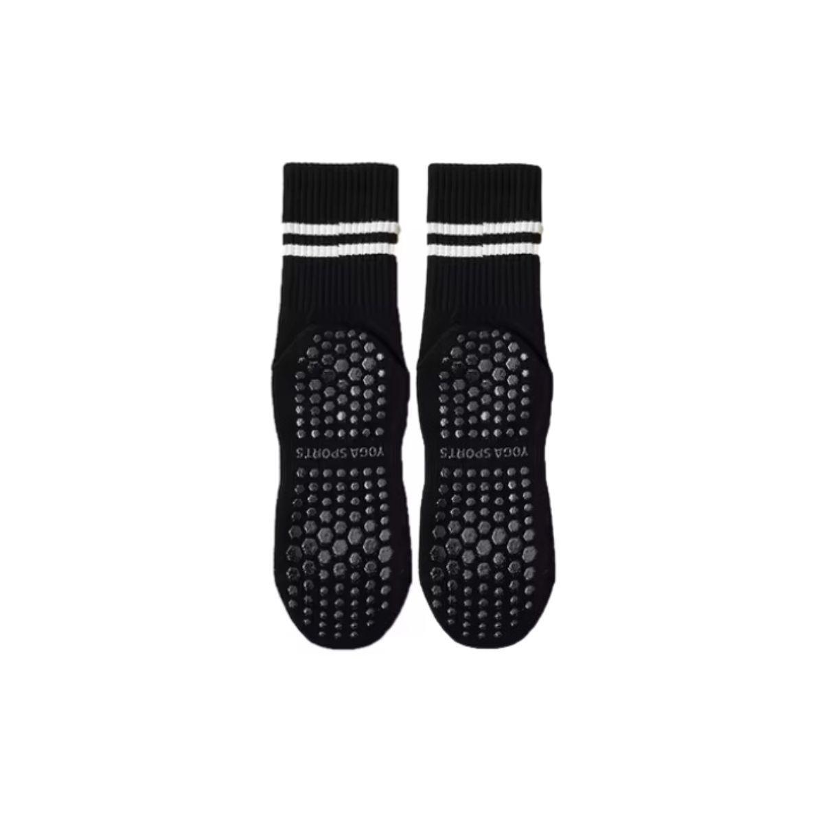Calcetines Antideslizantes Algodon Yoga Fitness Set 4 Pares-2