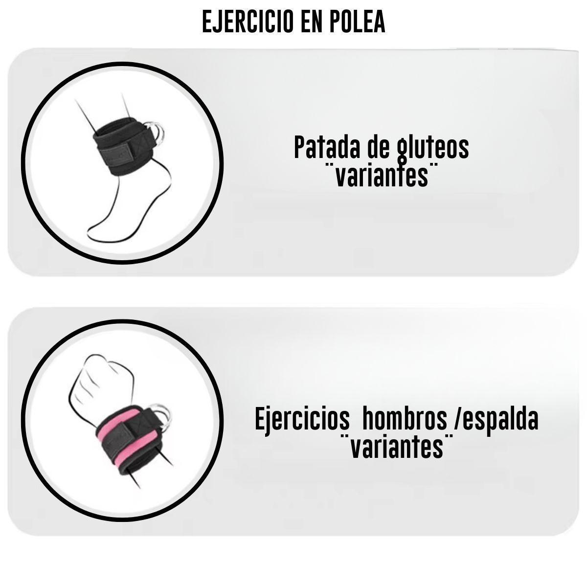 SET TOBILLERAS PARA POLEA -4