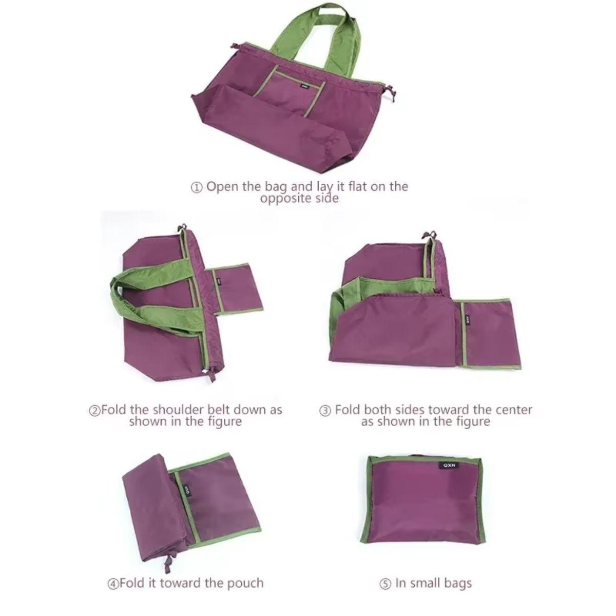 Bolso De Mano Para Viajes Bolso Deportivo plegable impermeable-1