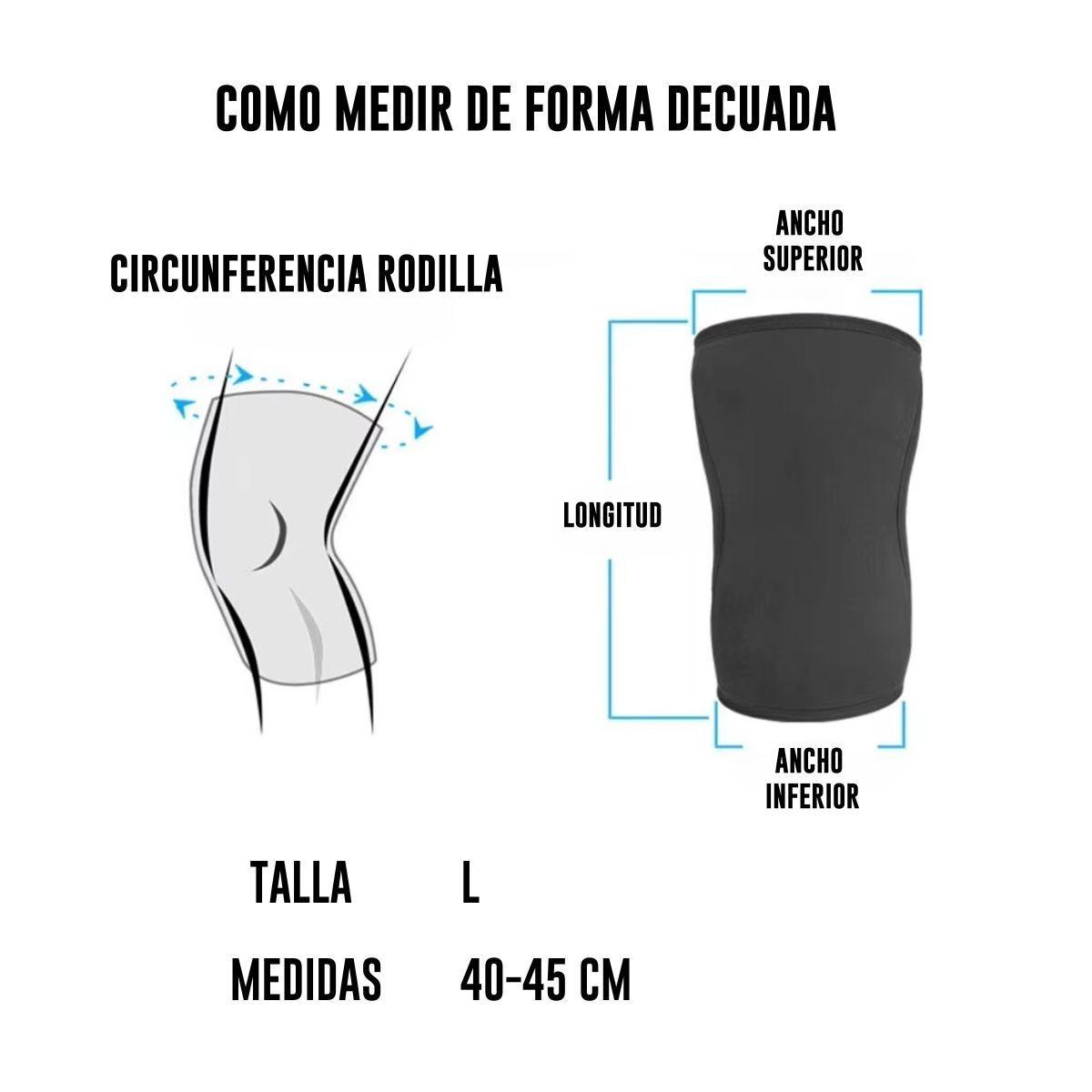 Rodilleras Deportivas Compresion Neopreno 7mm Crossfit -4