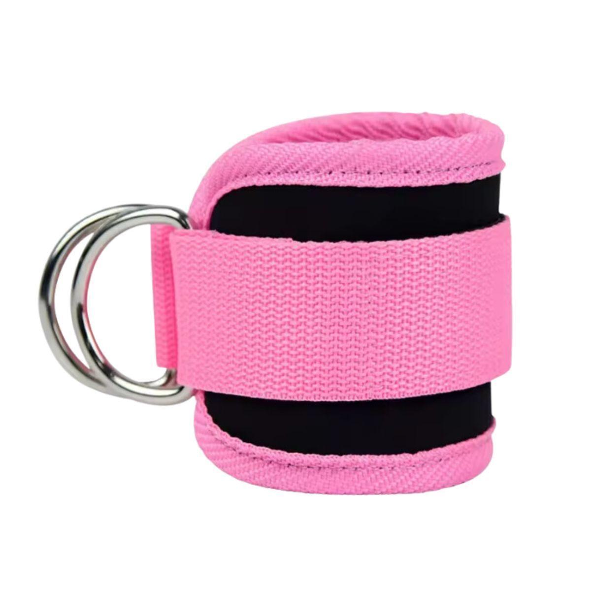 Par Tobilleras Para Polea Enganche Gym Glúteos-3