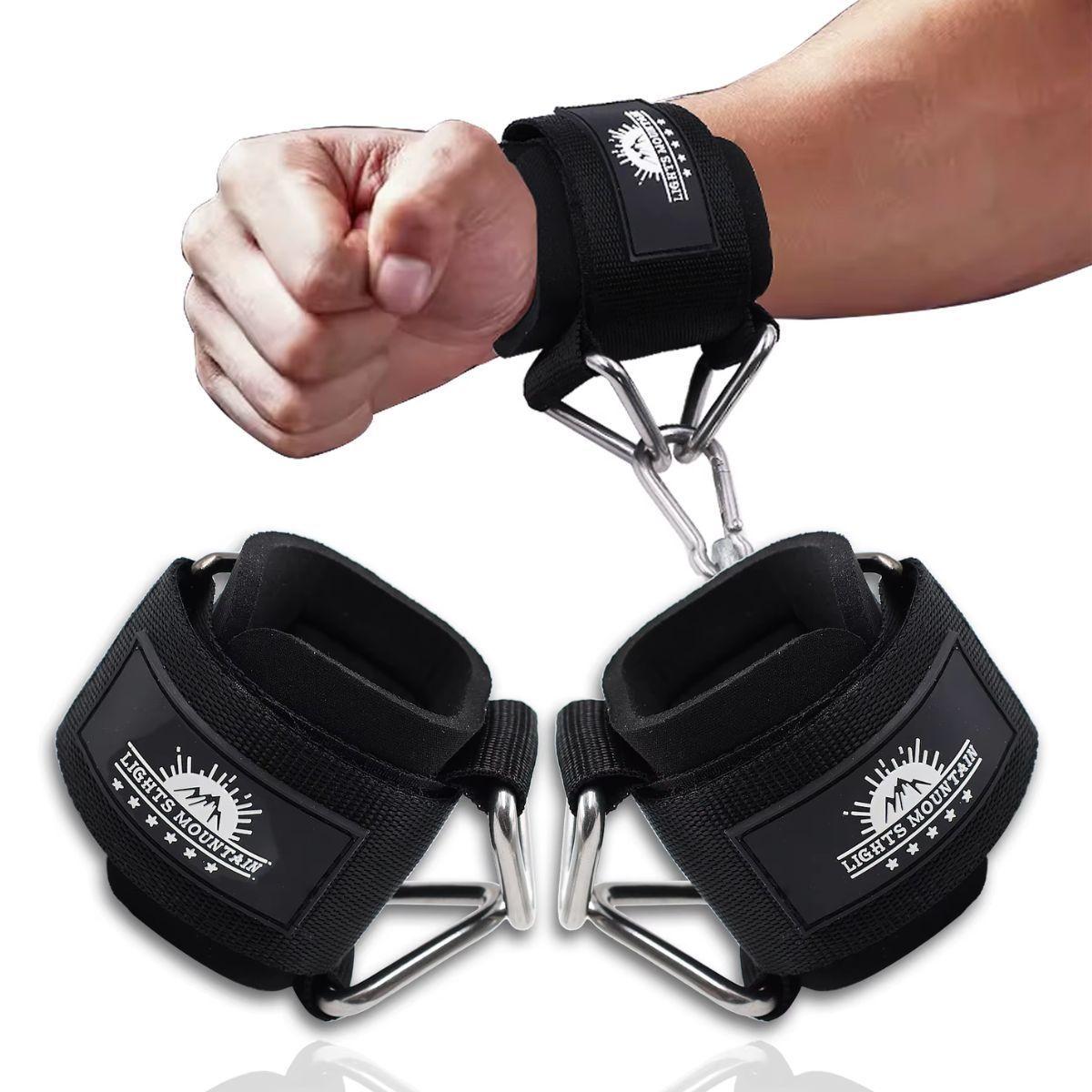 Correas De Muñecas Para Ejercicios Polea 2 Piezas Fitness-0