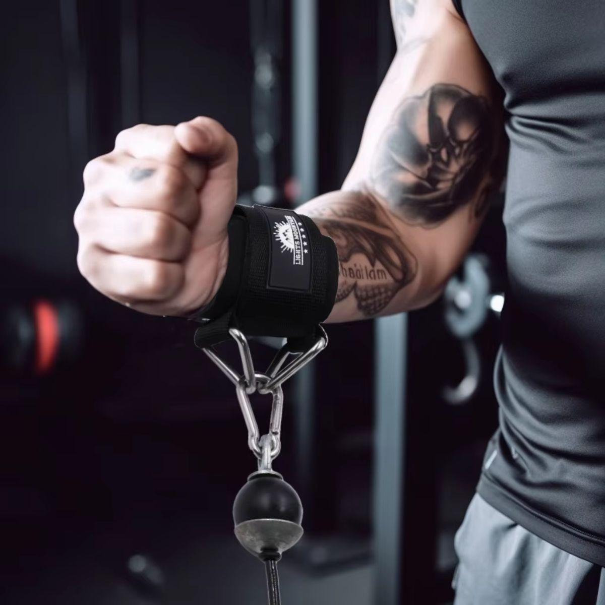 Correas De Muñecas Para Ejercicios Polea 2 Piezas Fitness-1