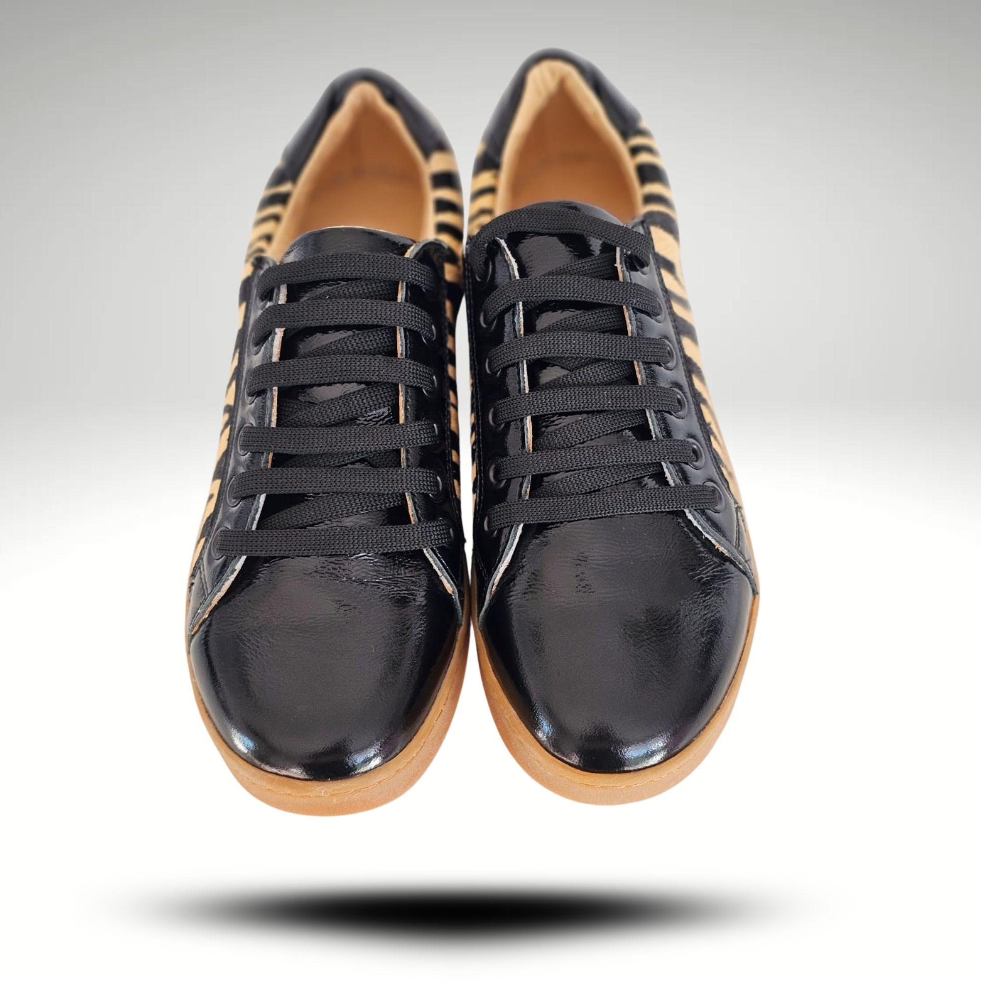 Zapatillas Lara Cebra Piel.-1