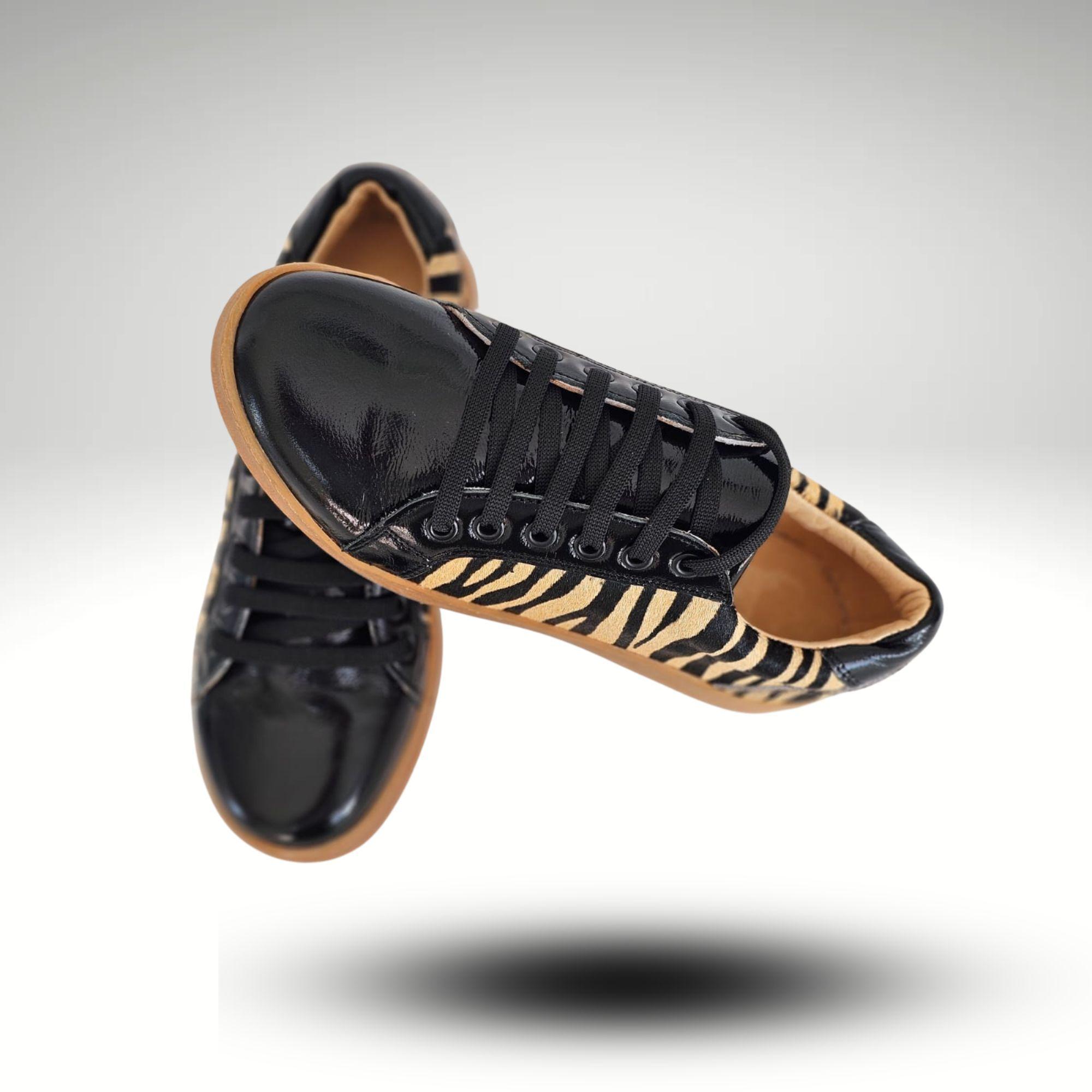 Zapatillas Lara Cebra Piel.-4