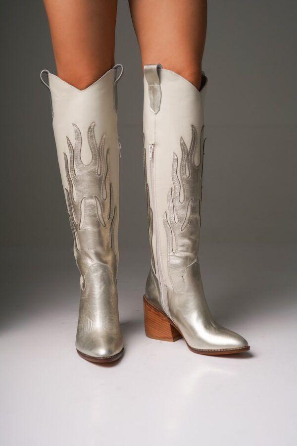 Bota Fouca design Blanco-2