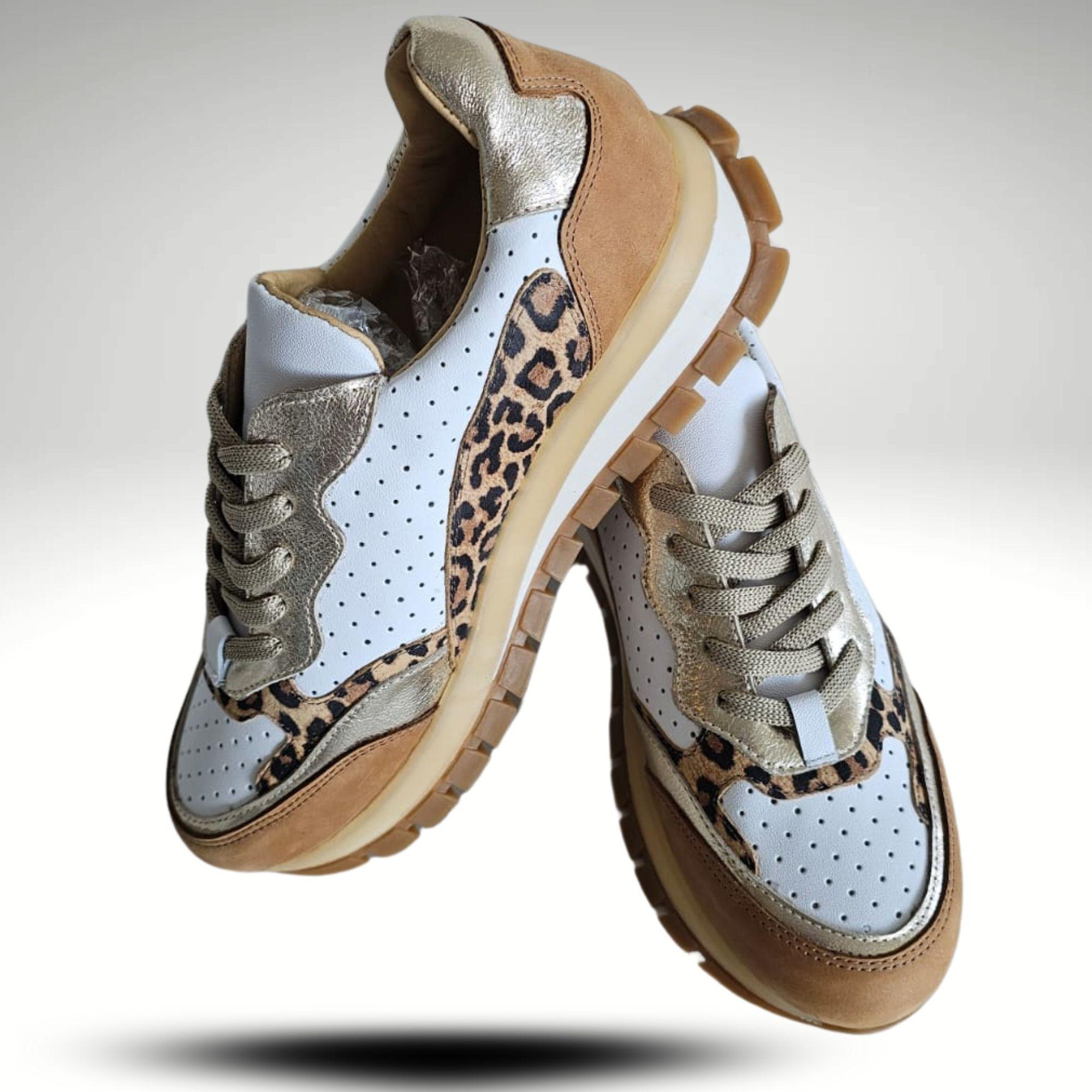 Zapatillas Cari Chita 100% Cuero y Gamuza.-2