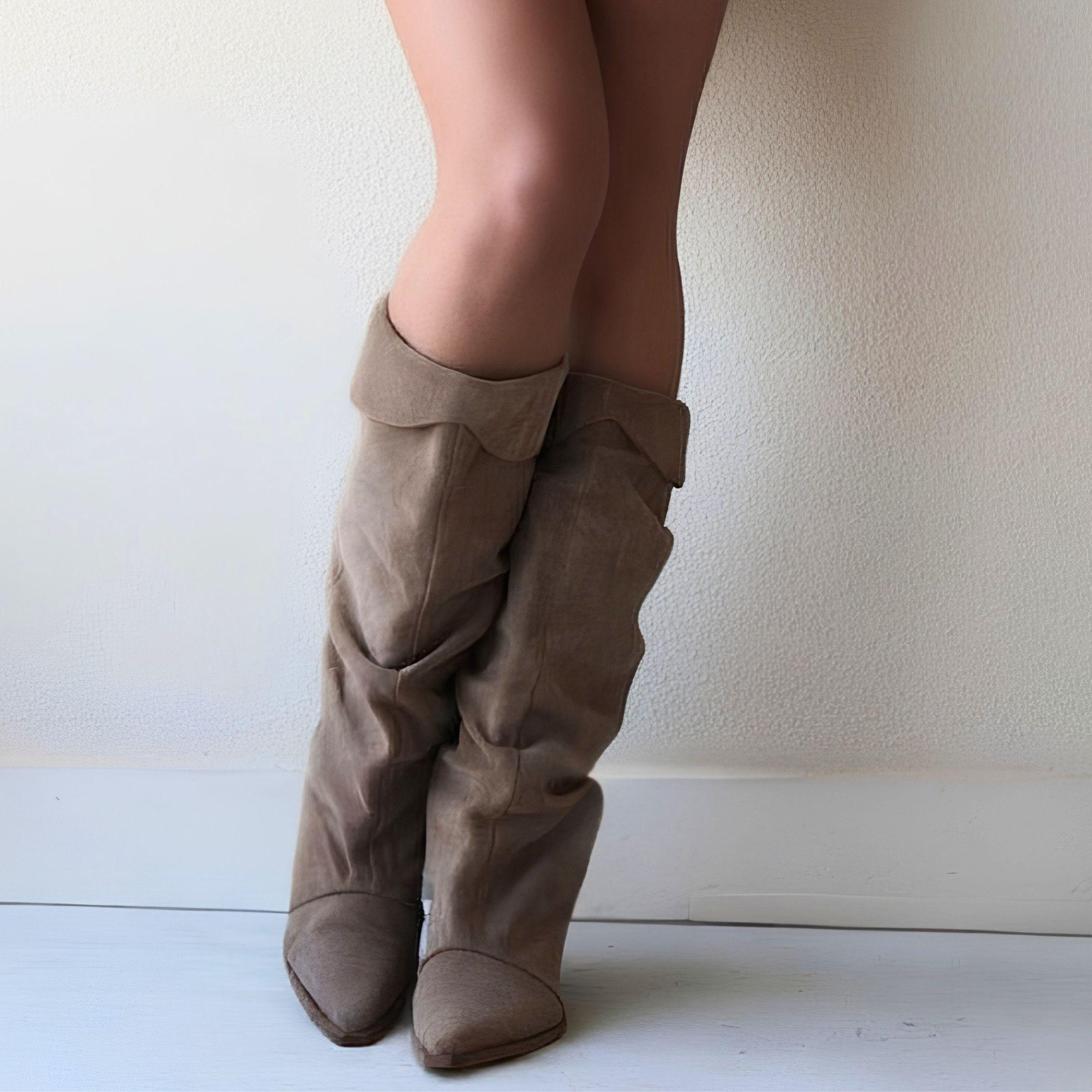 Bota Roxane Gamuza Vis n-5