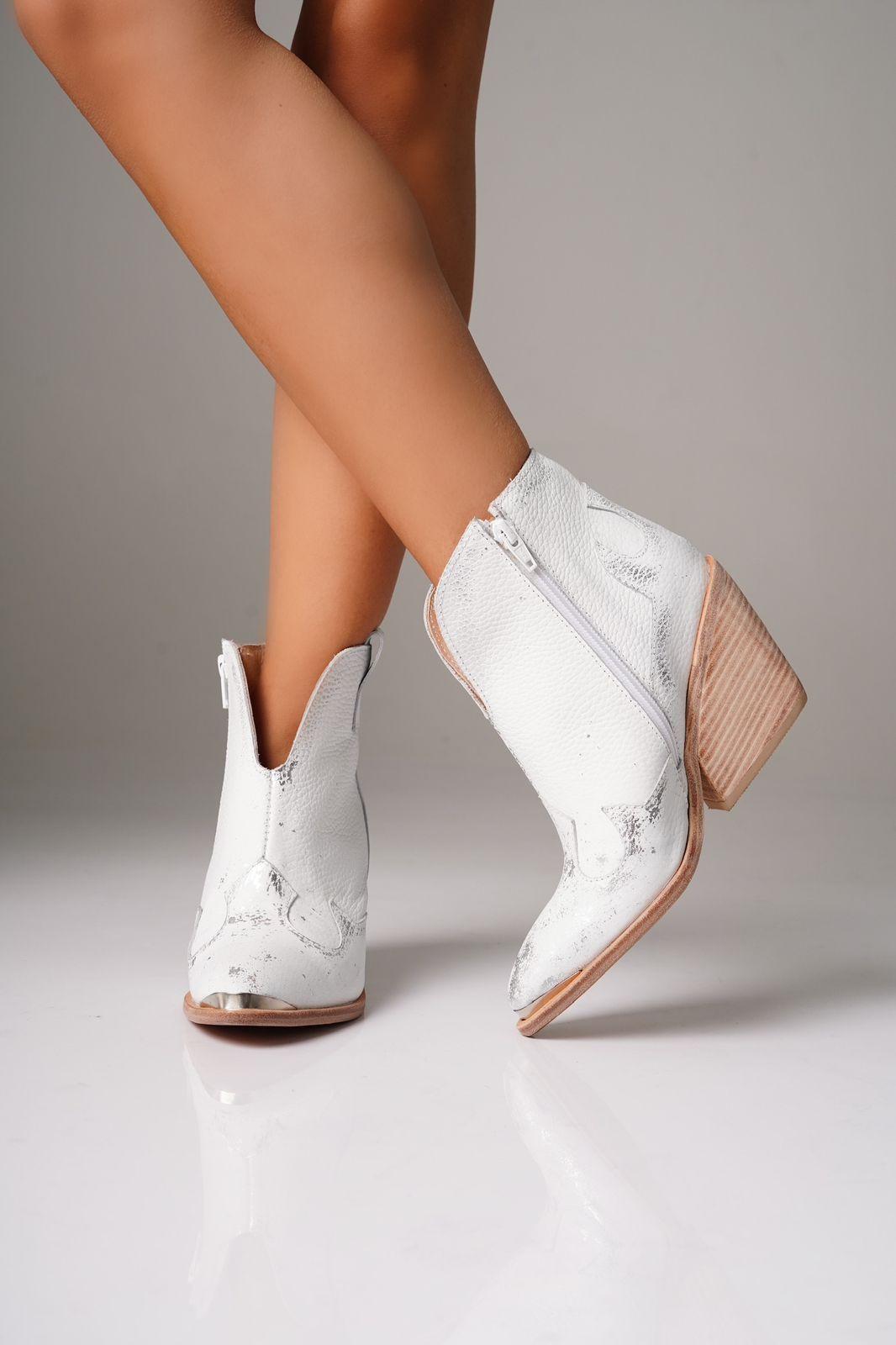 Botin Fiji Blanco Platinado-0
