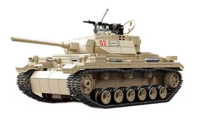 Tanque Armable Alemán Segunda Guerra Mundial Panzer III-0