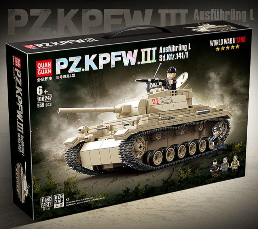 Tanque Armable Alemán Segunda Guerra Mundial Panzer III-2