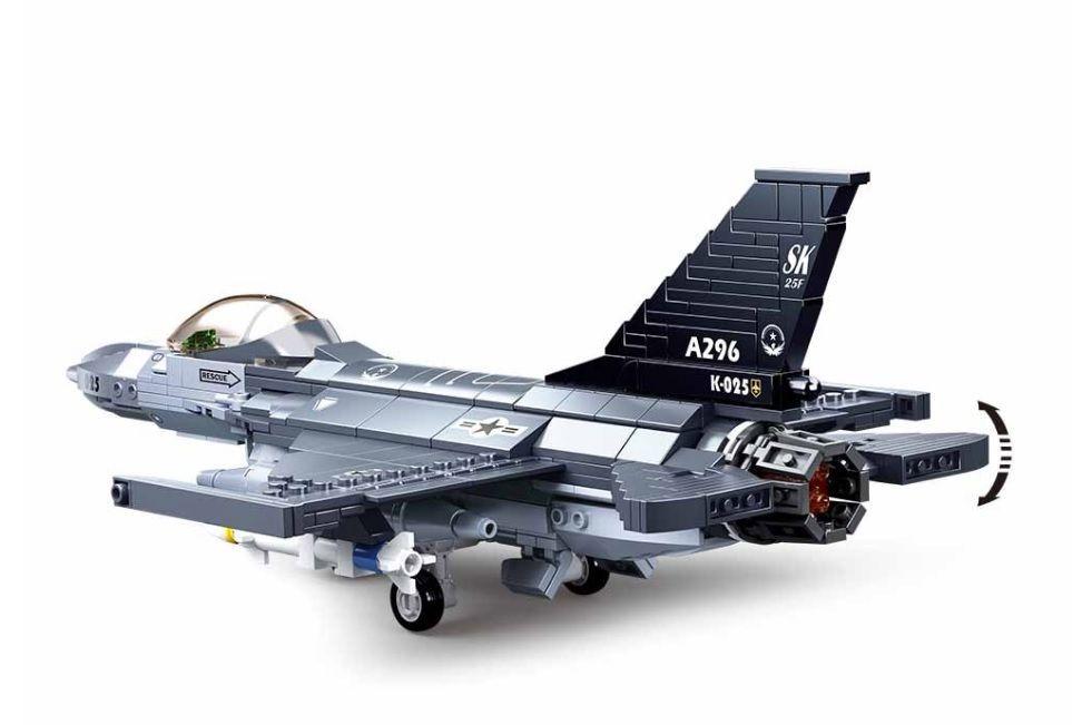 Avión de bloques F-16C Fighting Falcon Fuerza Aérea de Chile-1