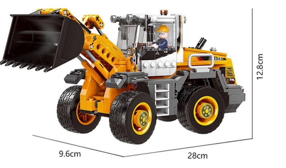 Cargador Frontal Maquinaria de Construcción.-3