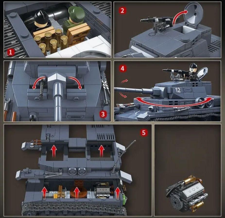 Tanque Armable Alemán Segunda Guerra Mundial Panzer IV-3