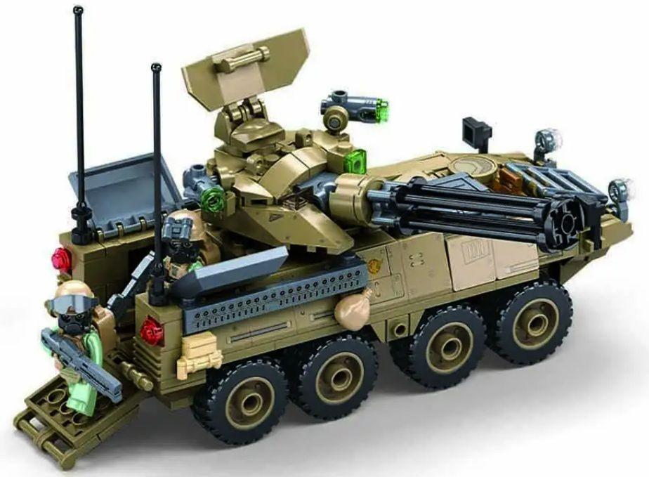 Tanque Blindado M1126 Striker Anti-Aereo, compatible Lego-2