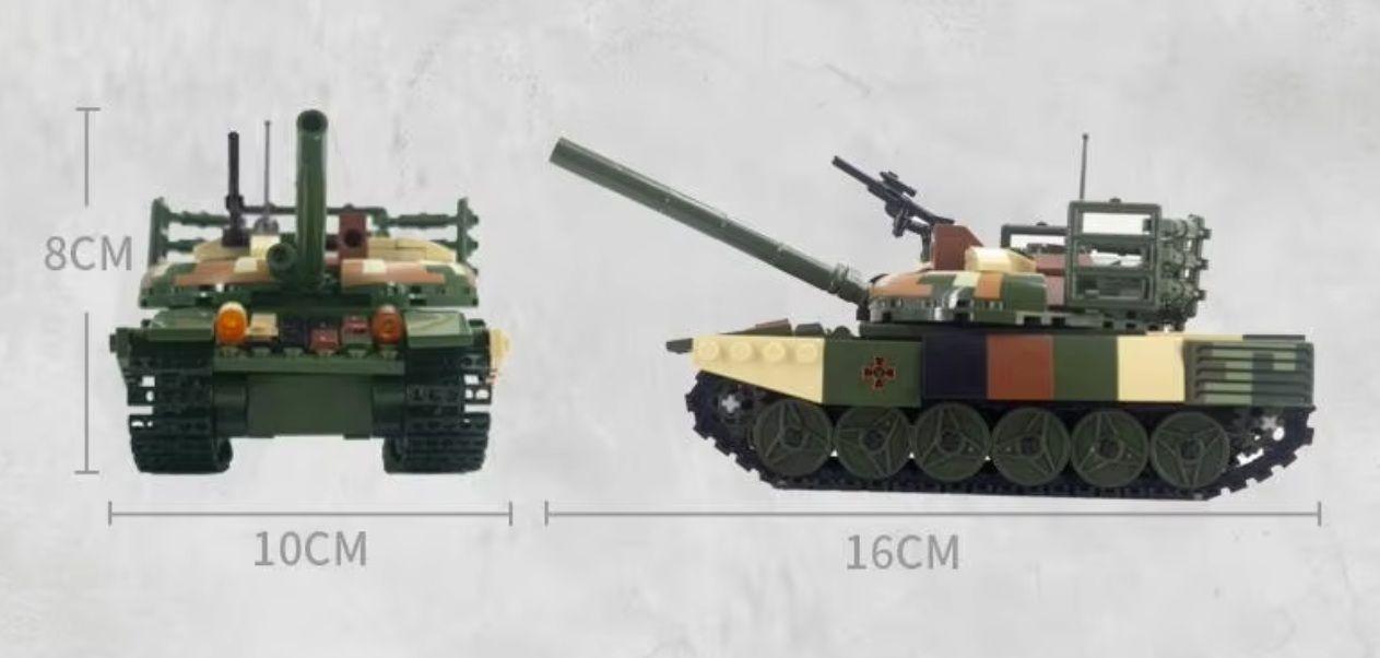 Tanque Armable T-64BM Ucraniano, compatible Lego-2
