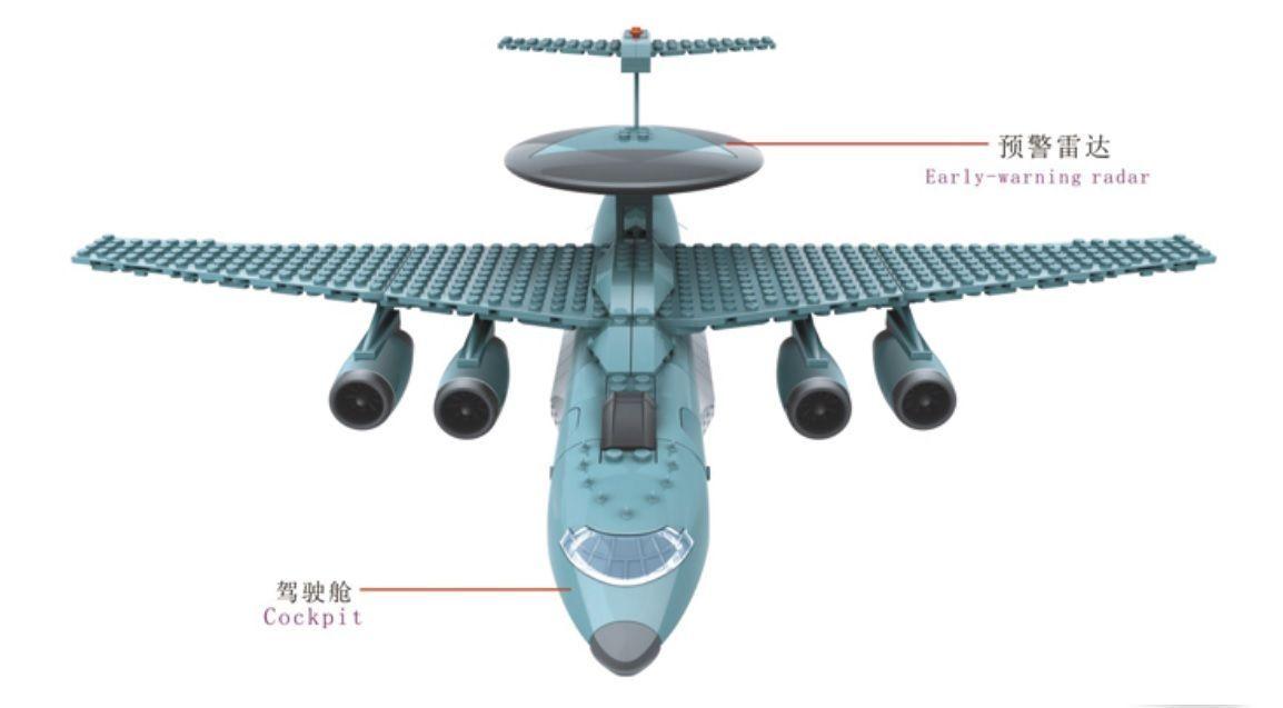 Avión Radar Ilyushin-76 AWACS-4