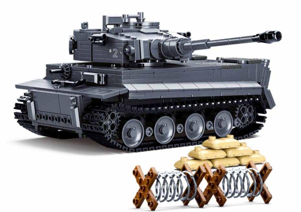 Tanque Armable Panzer VI Tigre 1 a Control Remoto-4