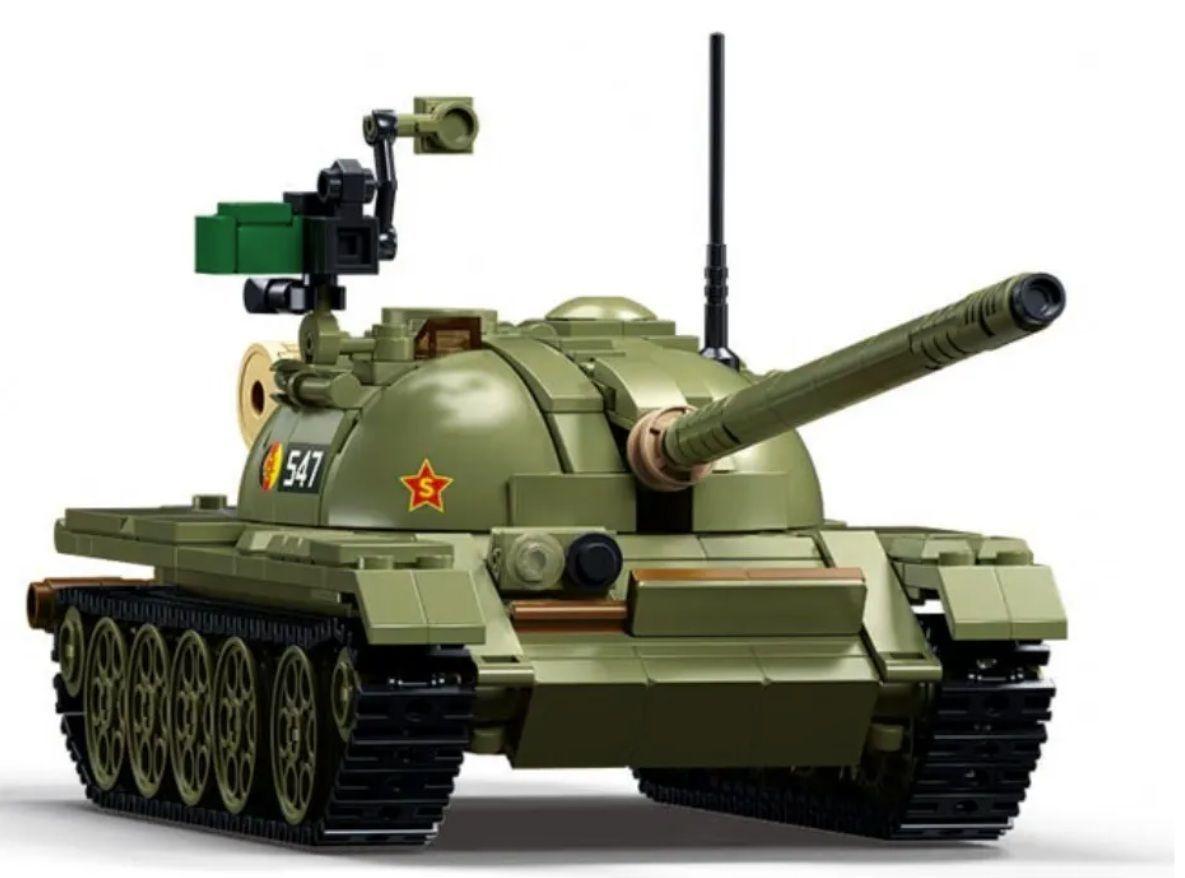 Tanque T-54/55 Pacto de Varsovia, compatible Lego-2