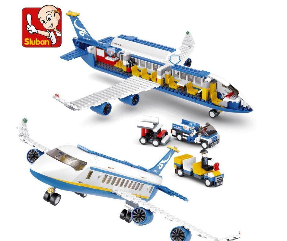 Avión de Pasajeros Skybus, juego de bloques 463 Pzs-3