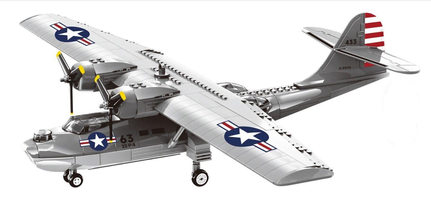Avión Antisubmarinos PBY-5 Catalina, compatible Lego-2