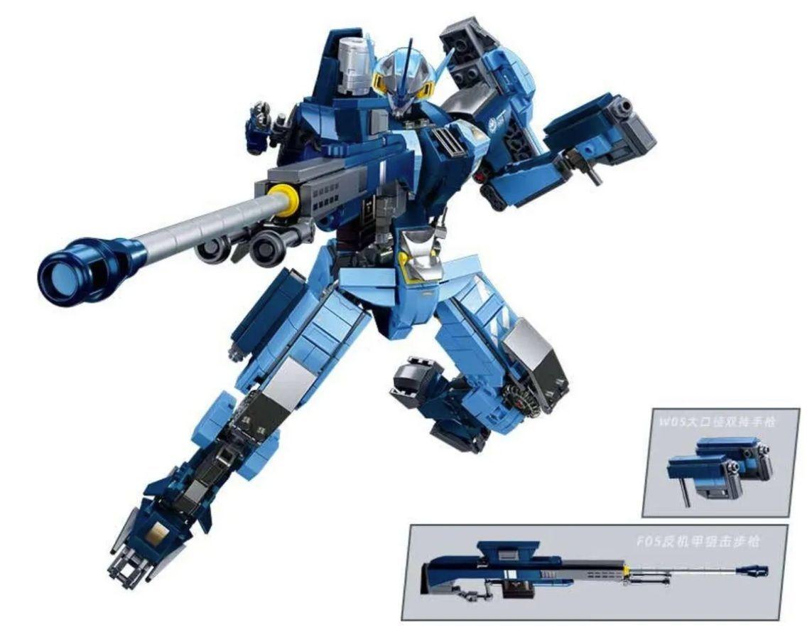 Robot  Armable, compatible Lego-3