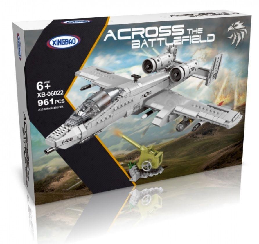 Avión de Ataque USAF A-10C Warthog, compatible Lego-3