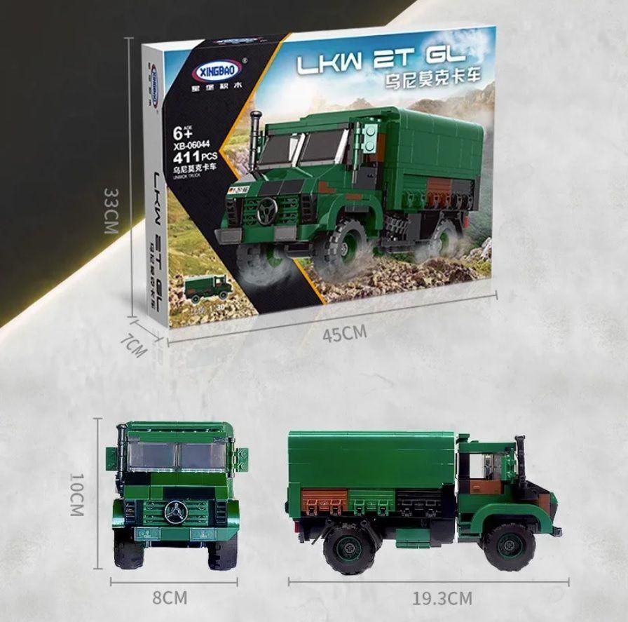 Camion Armable MB Unimog ECH, compatible Lego-2