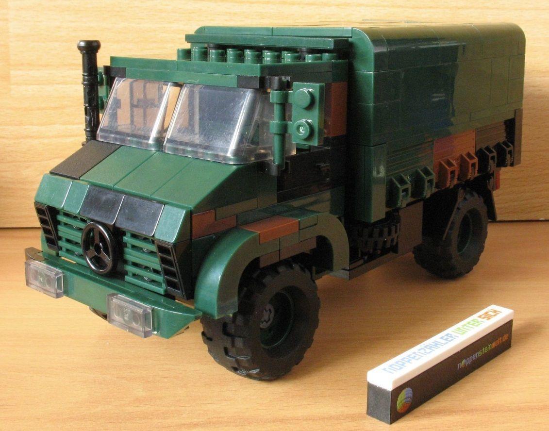 Camion Armable MB Unimog ECH, compatible Lego-4