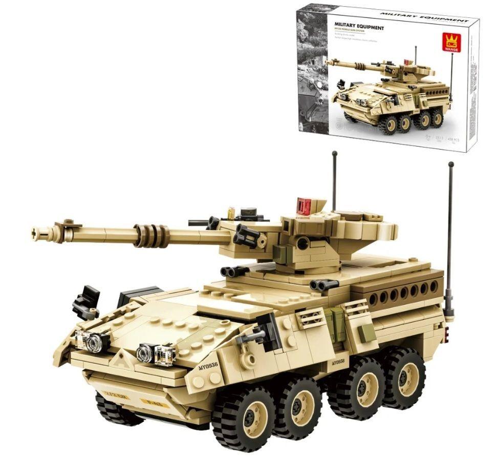 Vehiculo Blindado M1128 Striker Anti-Tanque, compatible Lego-3
