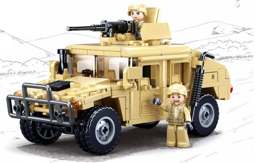 Jeep de Bloques "Humvee" Ejercito de Chile-4