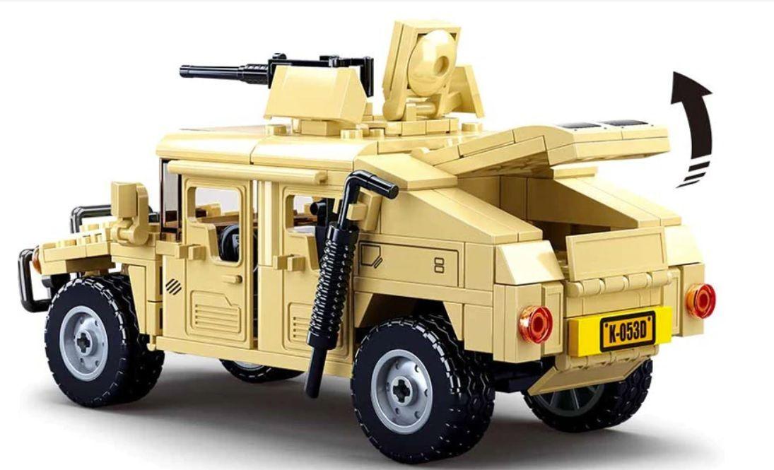 Jeep de Bloques "Humvee" Ejercito de Chile-2