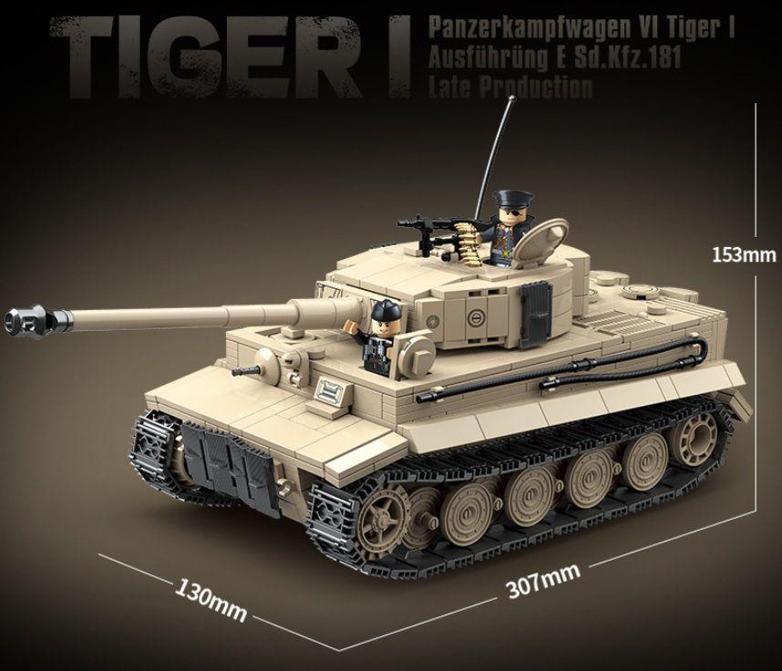 Tanque Segunda Guerra Mundial PanzerVI Tiger -4