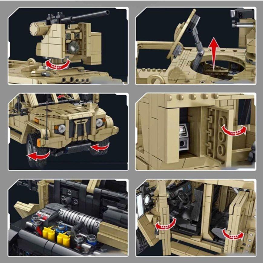 Jeep Tanque Oshkosh M1278 JLTV US ARMY-4