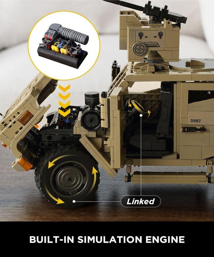 Jeep Tanque Oshkosh M1278 JLTV US ARMY-6