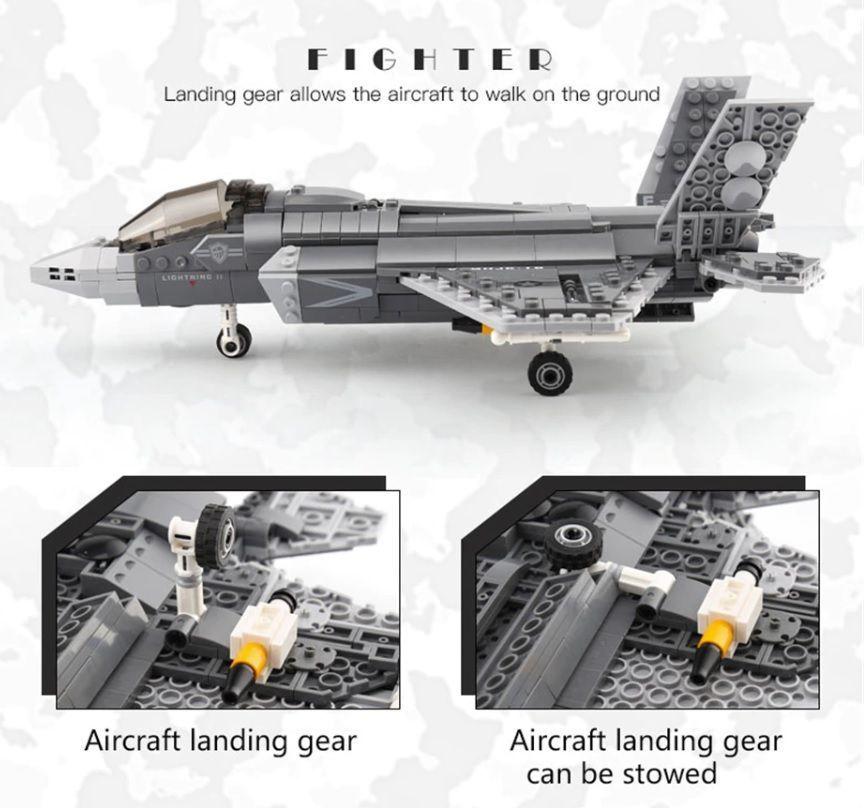 Avión de bloques F-35B Lightning II US Air Force-6