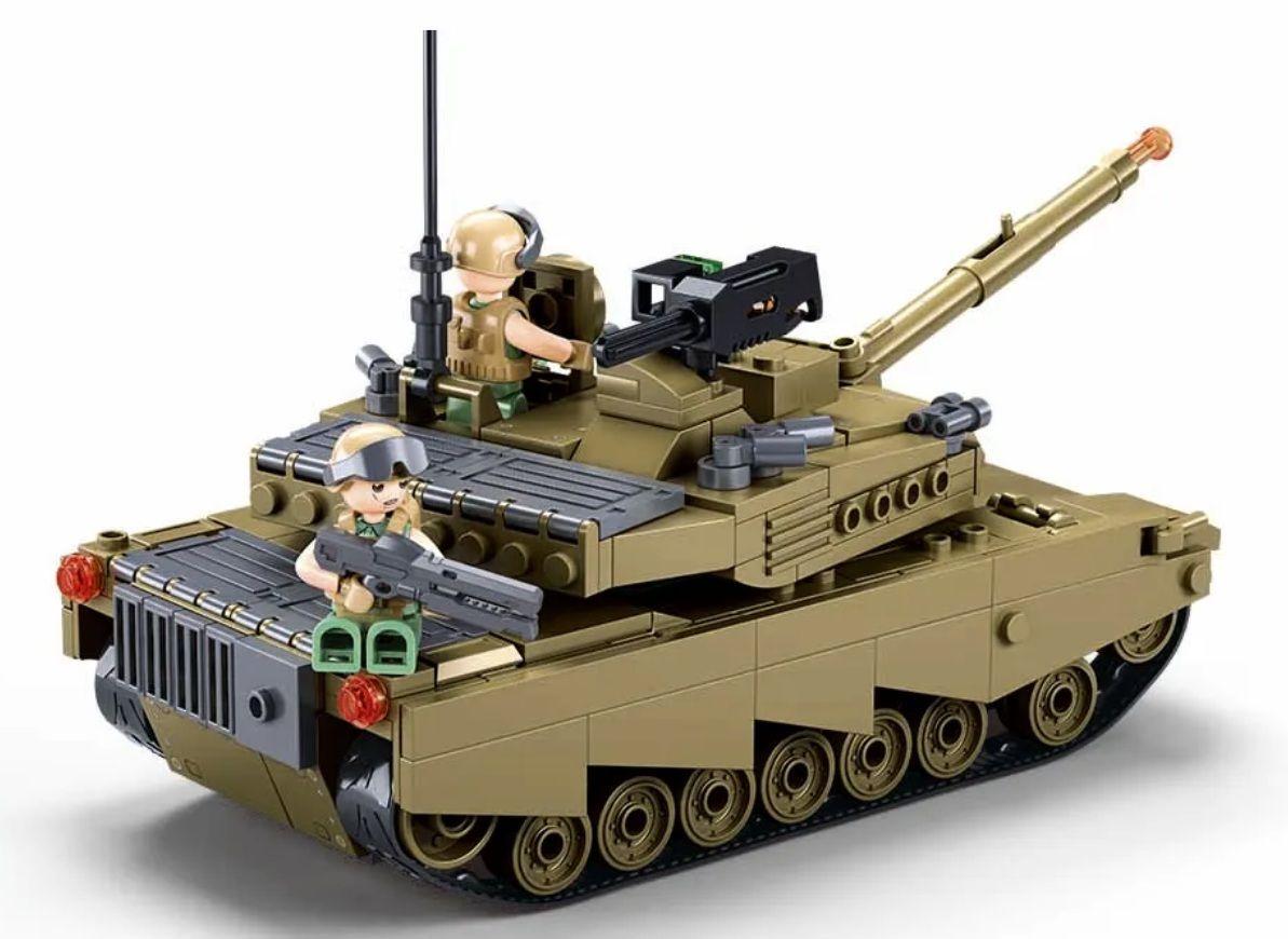 Tanque avanzado M1X Abrams US ARMY, compatible Lego -3
