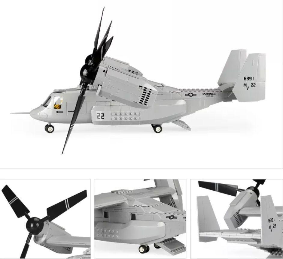 Avión Helicoptero V-22 Osprey USMC-4