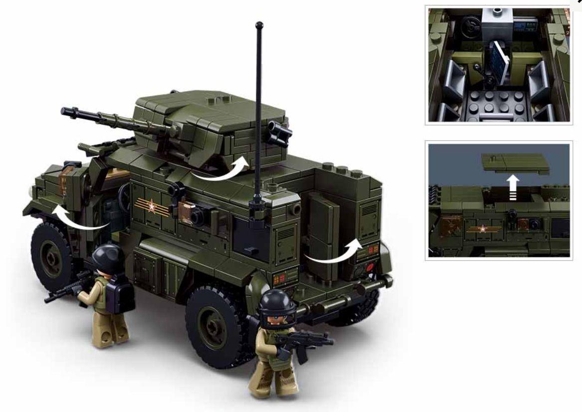 Tanque Blindado TYPHOONS VDV-3