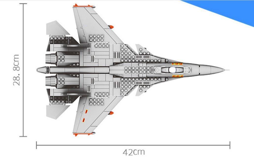 Avión de bloques J-15A Flying Shark-5